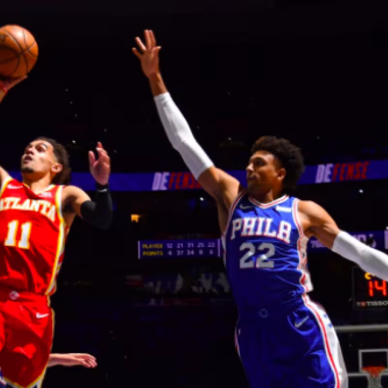 Los 39 puntos de Trae Young que destrozaron a los Sixers