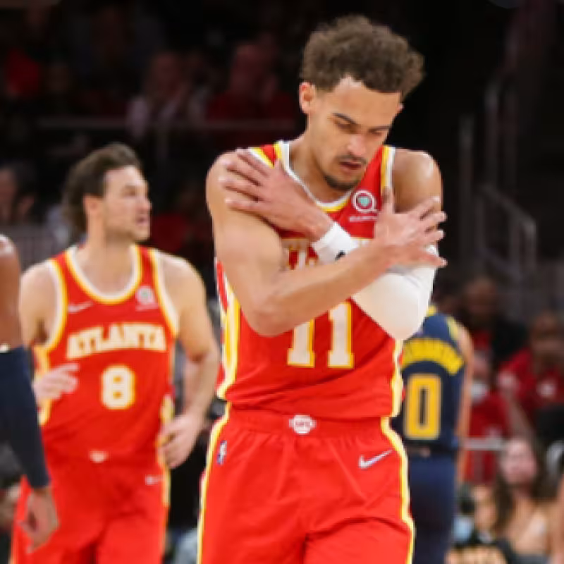 Trae Young desatado, aspiraciones de Atlanta Hawks. Foto: gettyimages