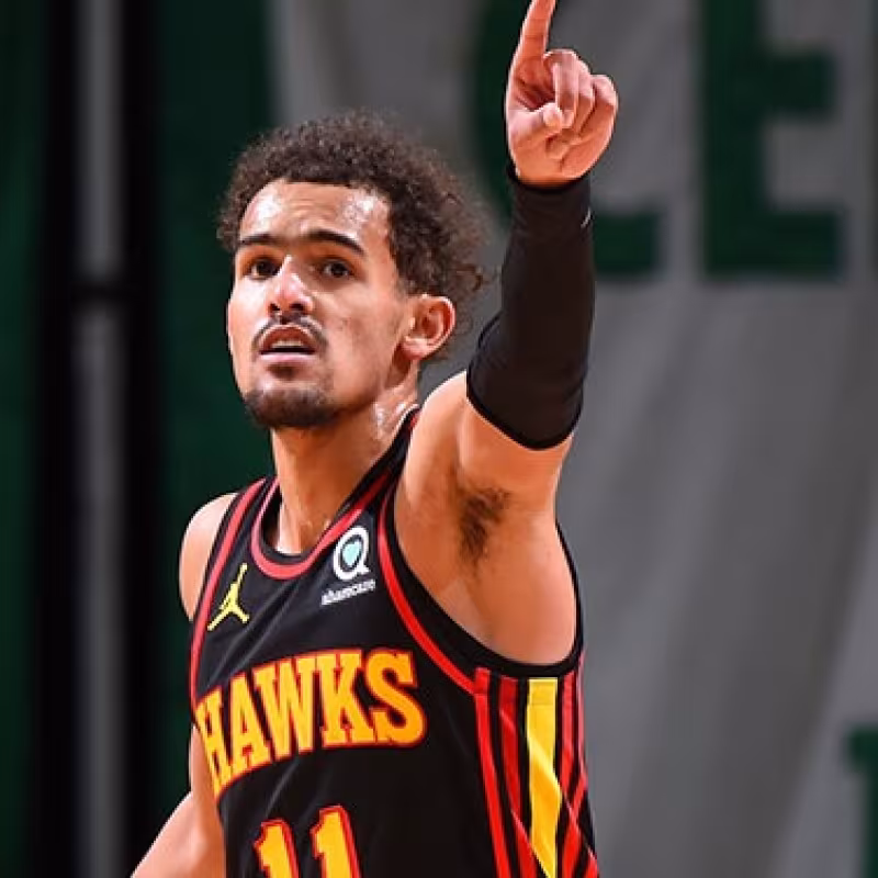Trae Young, jugador de Atlanta Hawks.