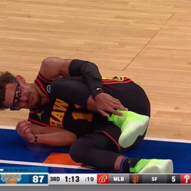 Lesiones NBA: Trae Young y Deni Avdija sufren problemas importantes en un tobillo