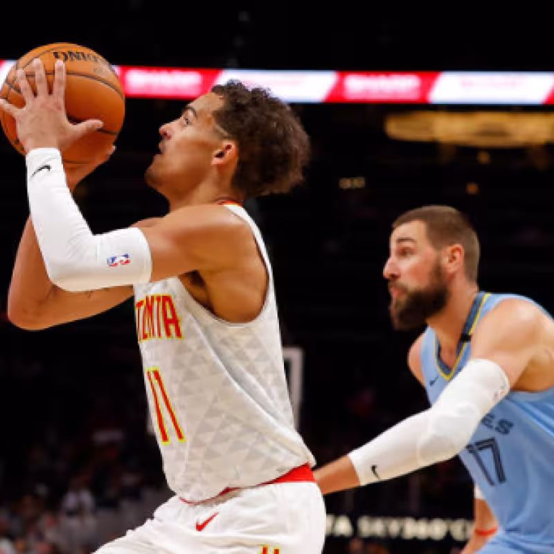 La curiosa consecuencia de los triples fallados por Trae Young