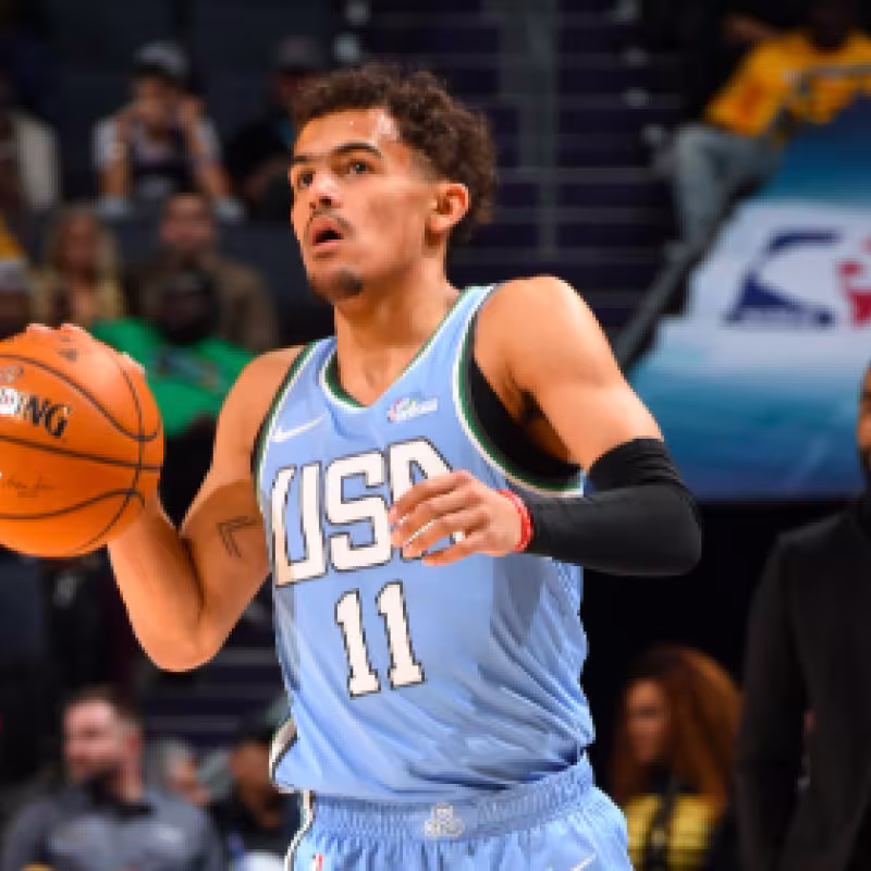 Trae Young protagonizó las mejores acciones de la primera madrugada del All Star