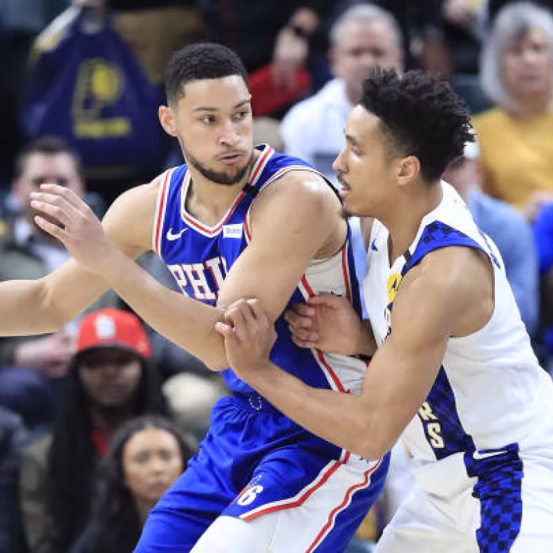 Ben Simmons, traspaso a Indiana Pacers por Brogdon y LeVert. Foto: gettyimages