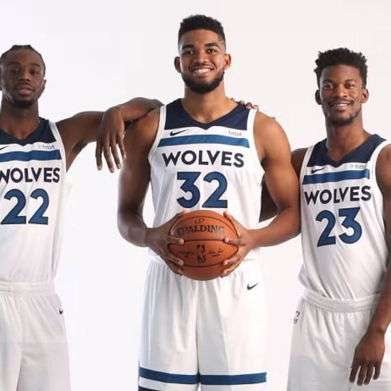 Big Three de Minnesota Timberwolves