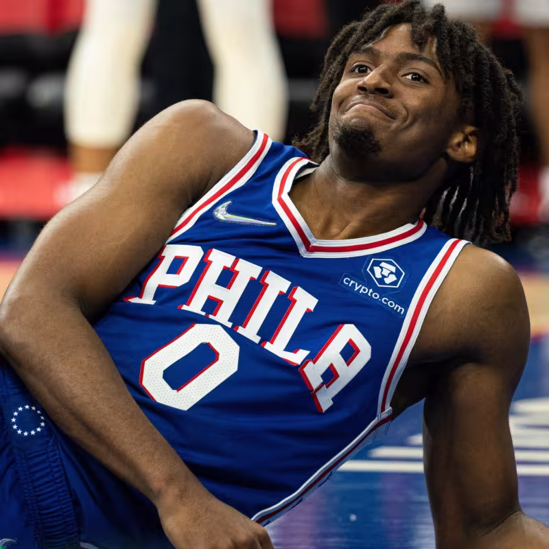 Tyrese Maxey, jugador de Philadelphia 76ers.