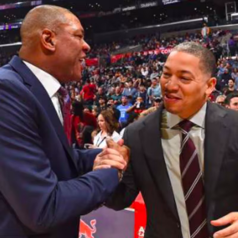 Tyronn Lue y Doc Rivers mantienen una gran relación.