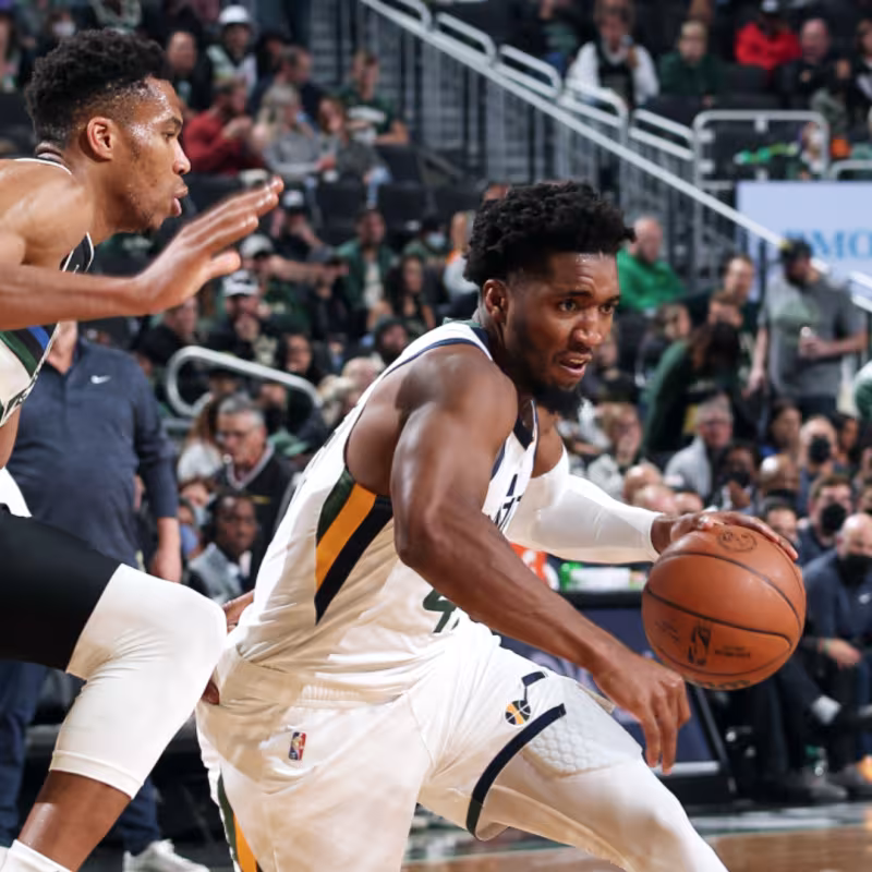 Utah Jazz gana a Milwaukee Bucks. Foto: gettyimages