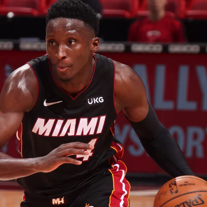 Victor Oladipo, jugador de Miami Heat.