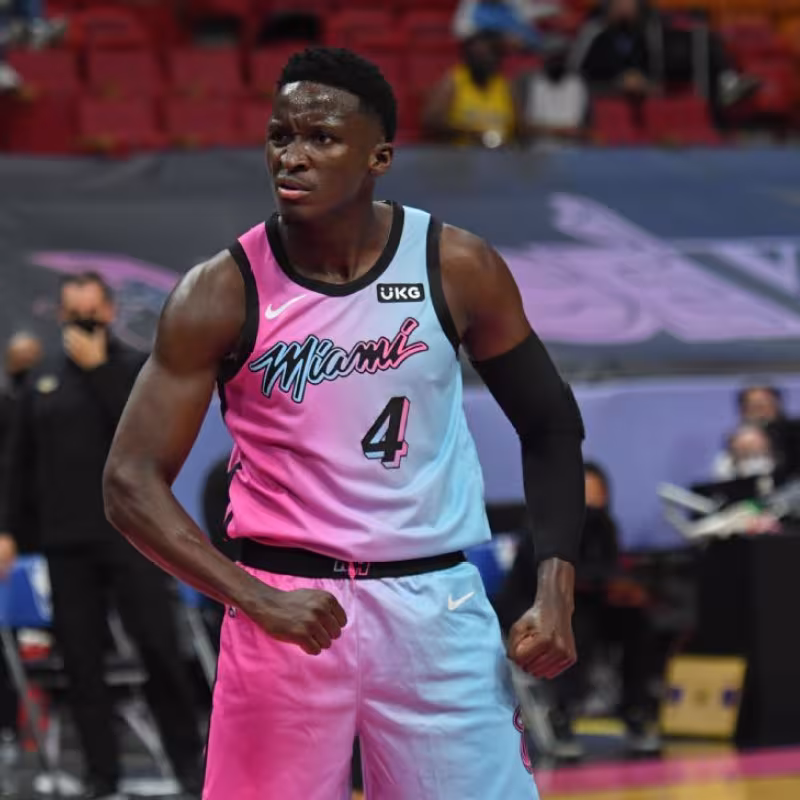 Victor Oladipo, jugador de Miami Heat.