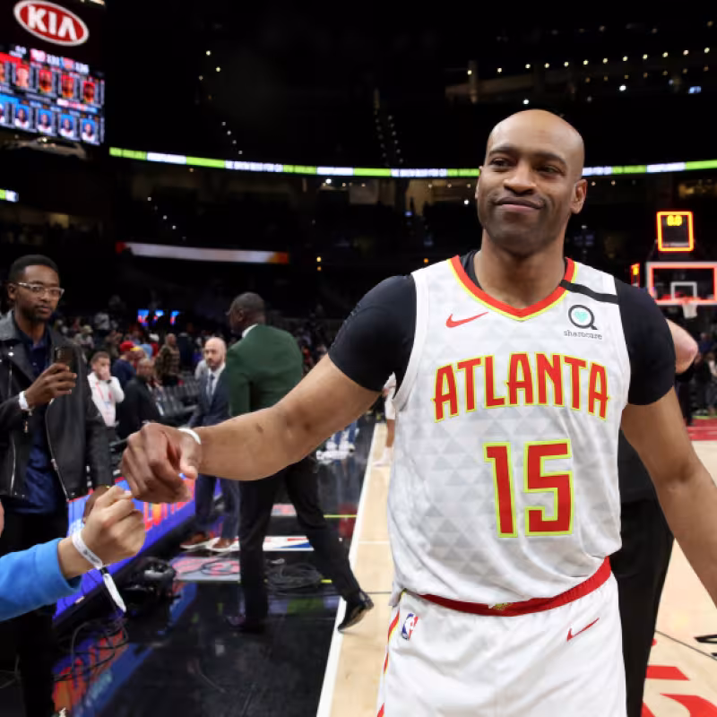 Vince Carter, jugador de Atlanta Hawks