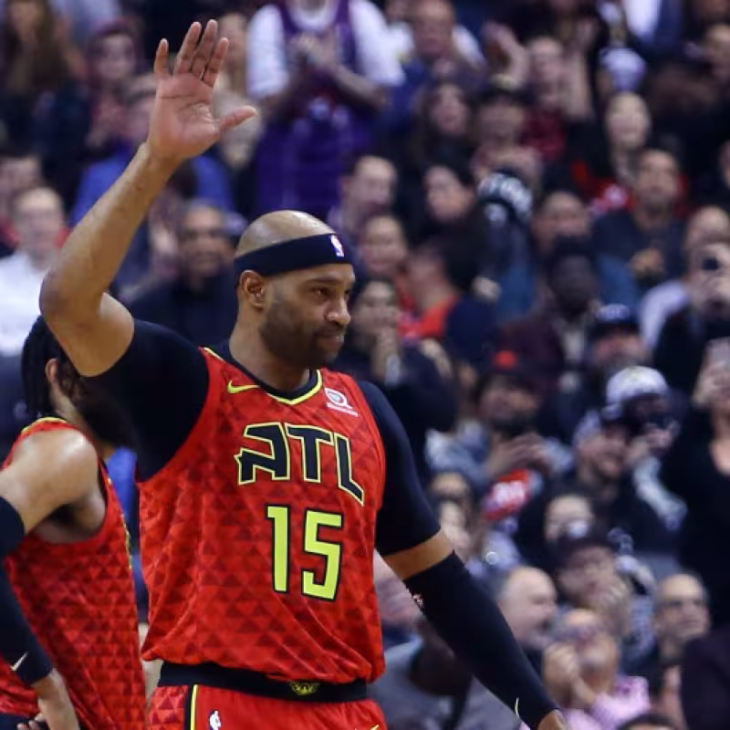 Vince Carter podría jugar algún partido más con Atlanta Hawks