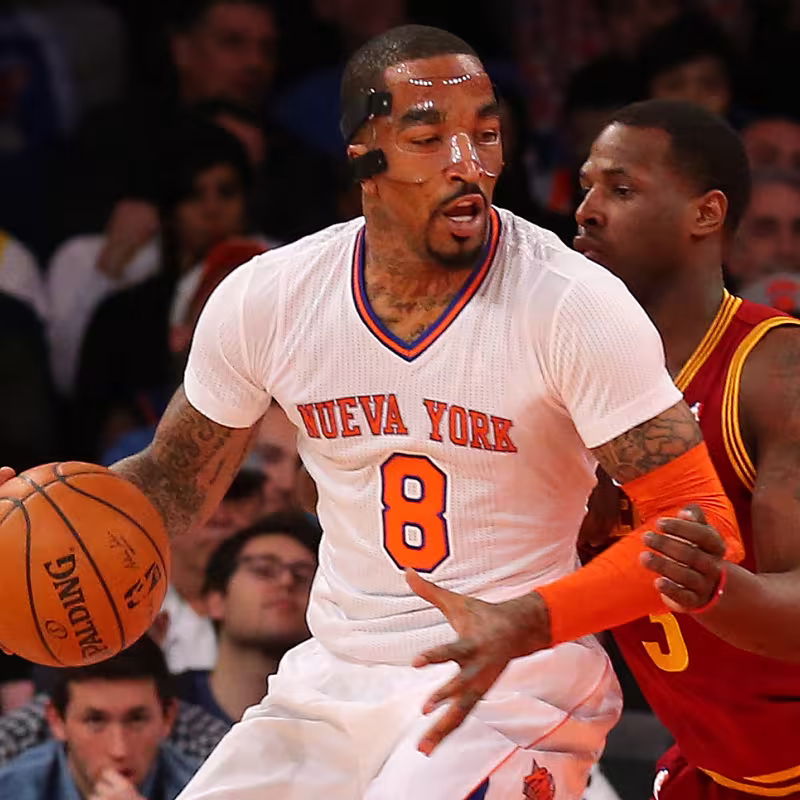 Ambos jugadores enfrentándose hace un par de temporadas, cuando jugaban en Knicks y Cavs. Foto: nba,com