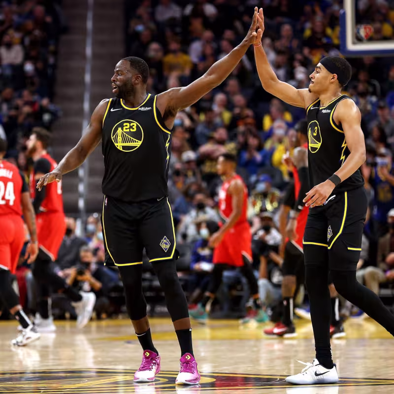 Golden State Warriors gana a Blazers. Foto: gettyimages