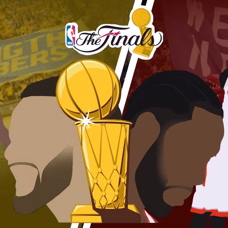 Warriors y Raptors se ven las caras en una final inédita de la NBA.