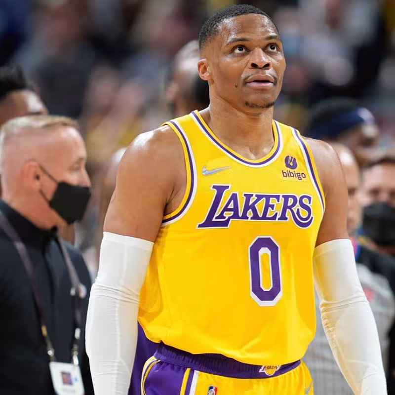 Russell Westbrook, problema interno para Lakers. Foto: gettyimages