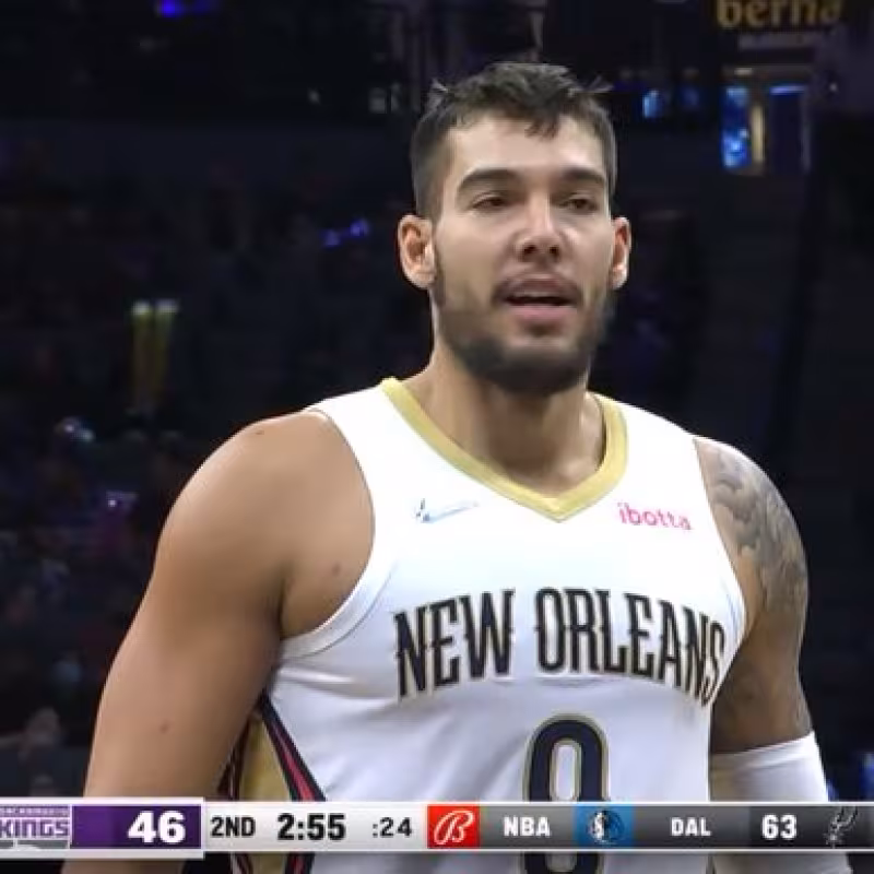 Willy Hernangómez, jugador de New Orleans Pelicans.