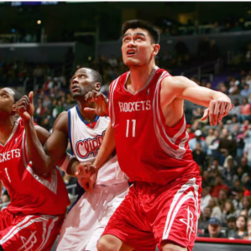 Yao Ming, mejores jugadores asiáticos en historia del baloncesto. Foto: gettyimages