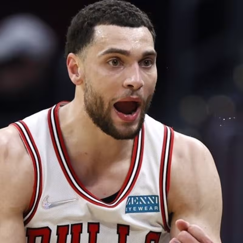 Zach LaVine, jugador de Chicago Bulls.
