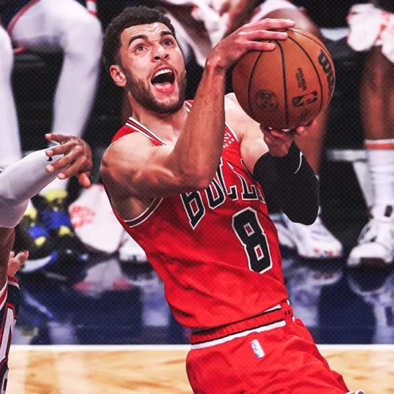 Zach LaVine, jugador de Chicago Bulls.
