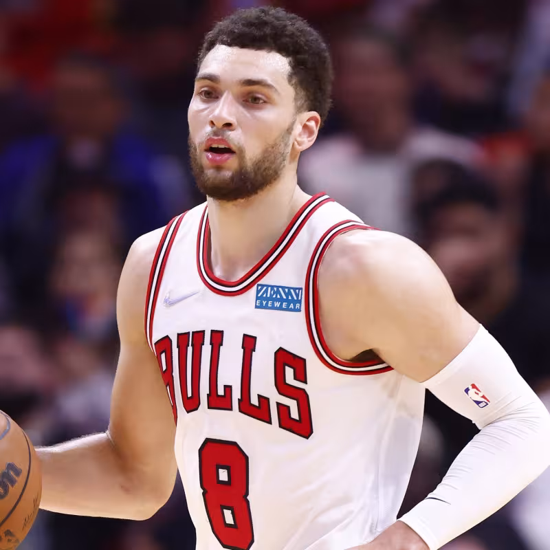 Zach LaVine, jugador de Chicago Bulls.