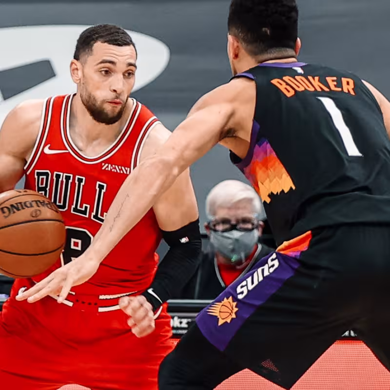 Zach LaVine, jugador de Chicago Bulls.