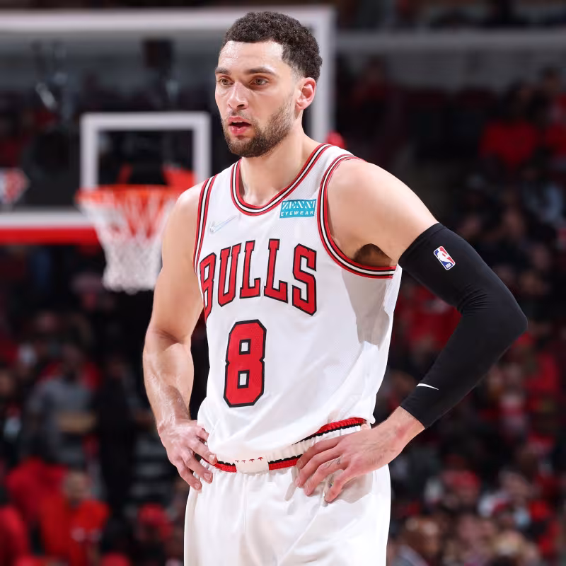 Zach LaVine, jugador de Chicago Bulls.