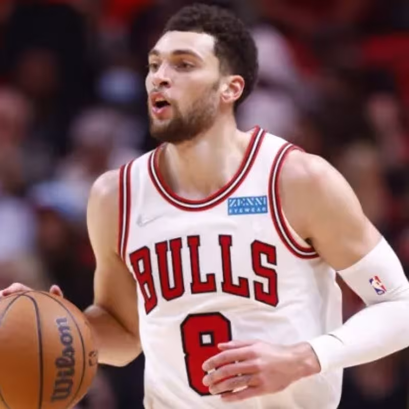 Zach LaVine, jugador de Chicago Bulls.