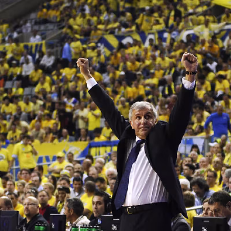 Zeljko Obradovic, entrenador del Fenerbahce.