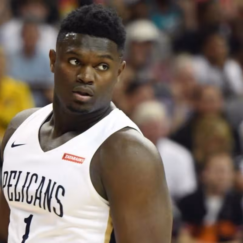 Zion Williamson, gran atractivo de la NBA. Foto: gettyimages