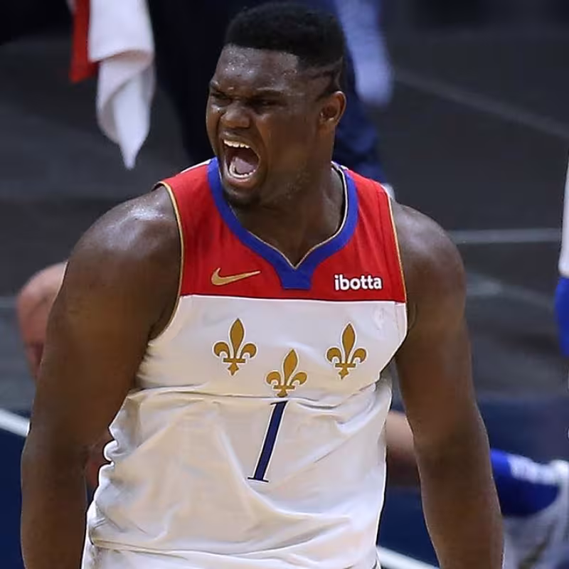 Zion Williamson, histórico rendimiento en New Orleans Pelicans. Foto: gettyimages