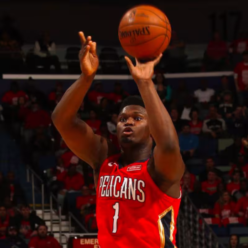 Zion Williamson, estrella de los New Orleans Pelicans.