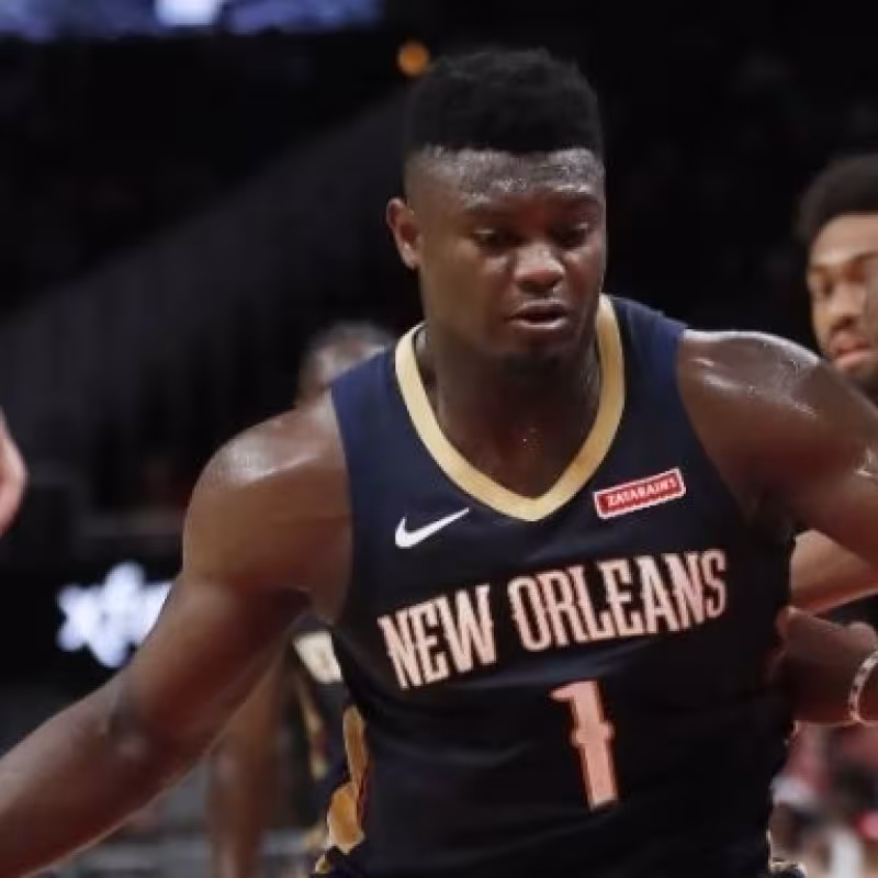 Zion Williamson, jugador de New Orleans Pelicans.