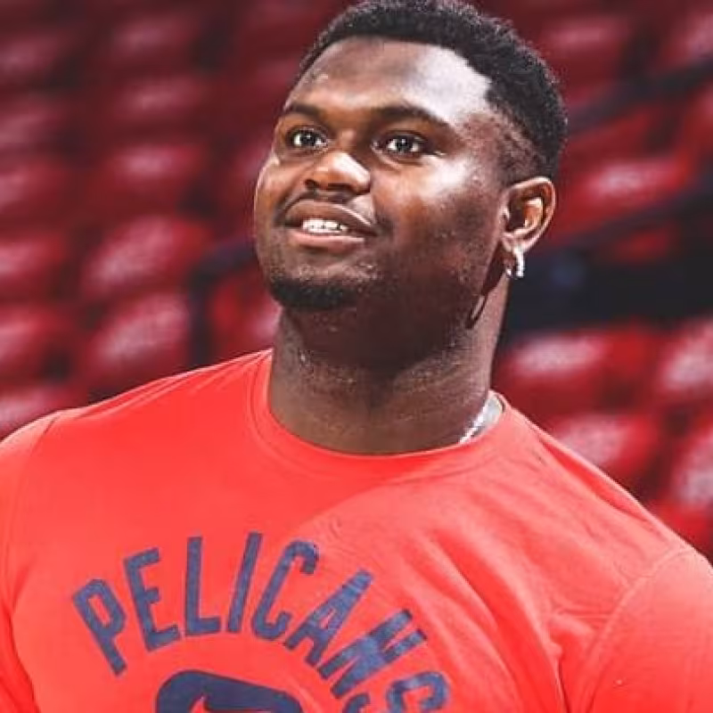 Zion Williamson, jugador de New Orleans Pelicans.