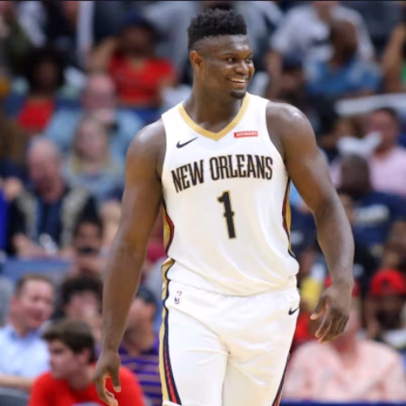 Zion Williamson, estrella de New Orleans Pelicans.