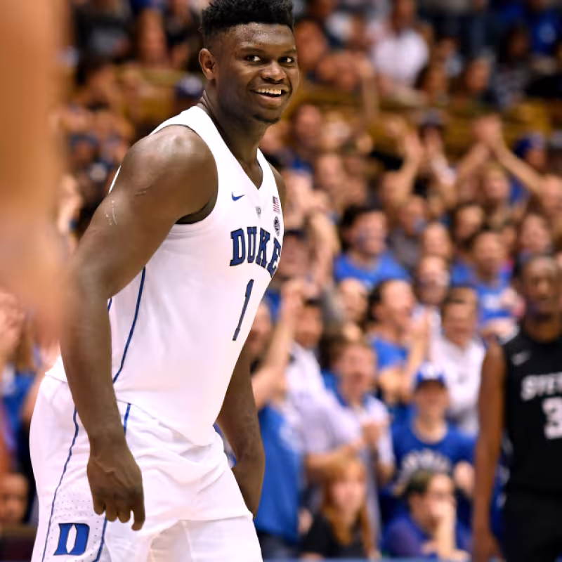 Zion Williamson será el nº1 del draft de 2019