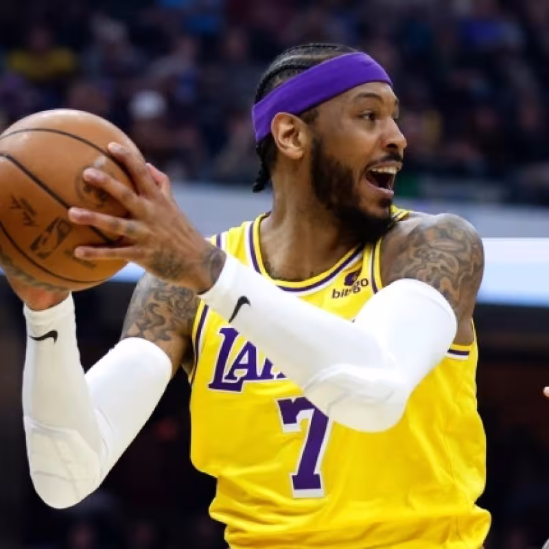 Carmelo Anthony, agente libre de la NBA.