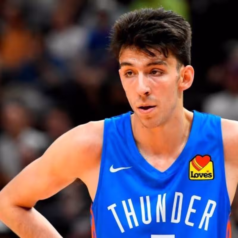 Chet Holmgren, jugador de Oklahoma City Thunder.