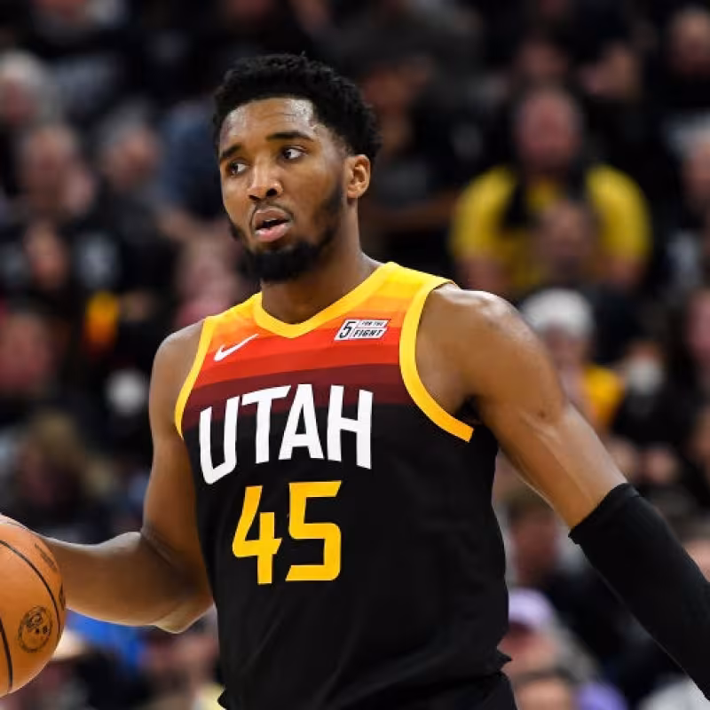 Donovan Mitchell, jugador de Utah Jazz.