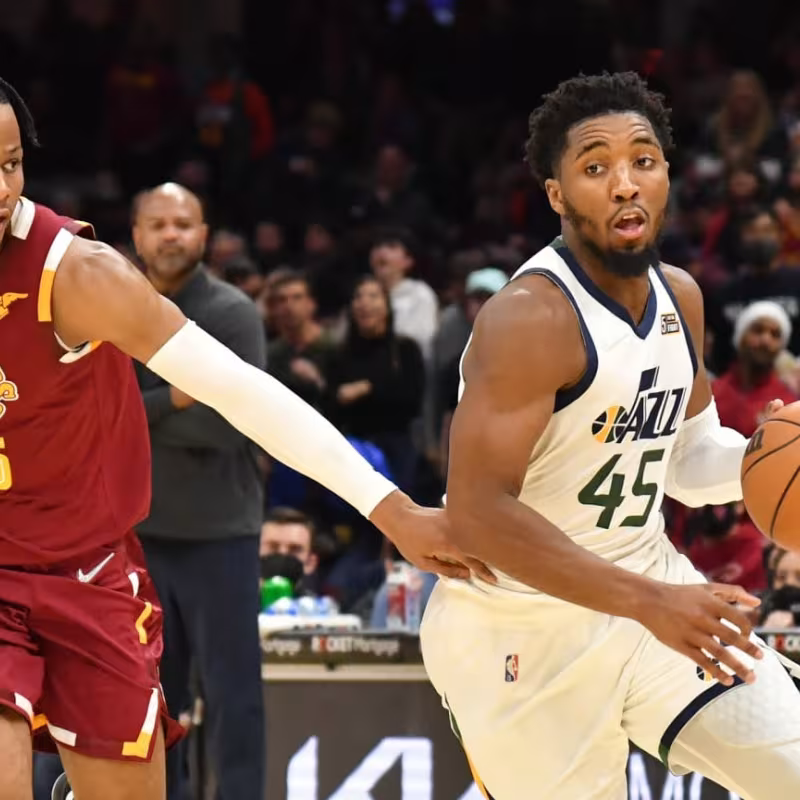 Donovan Mitchell, jugador de Utah Jazz.