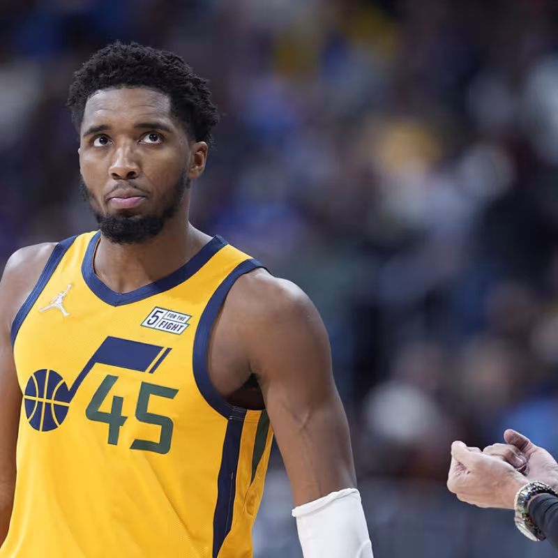 Donovan Mitchell, jugador de Utah Jazz.