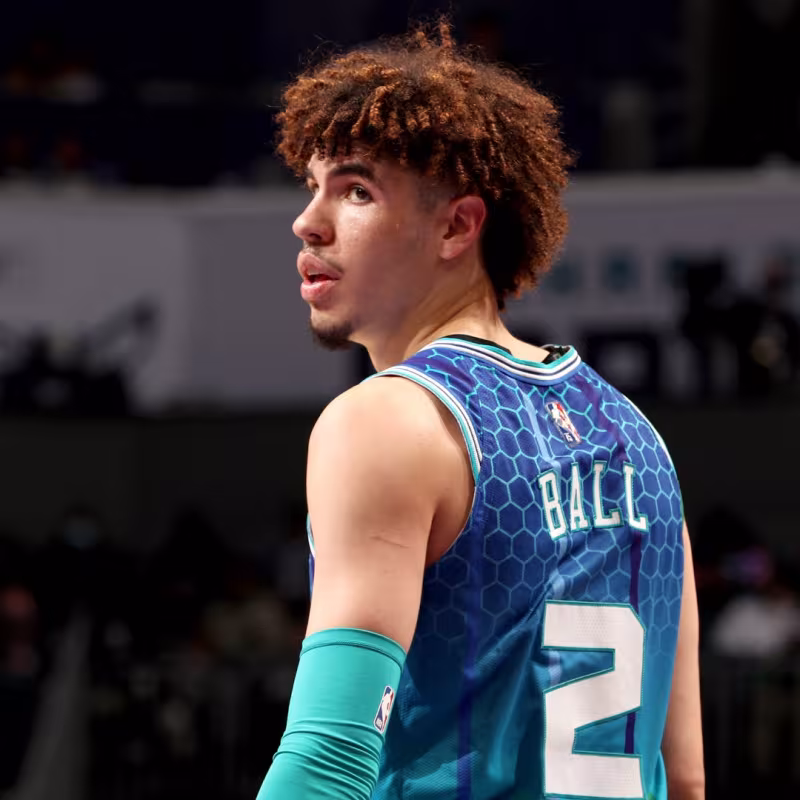 LaMelo Ball, jugador de Charlotte Hornets.