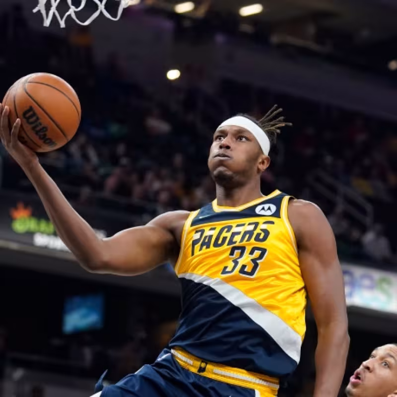 Myles Turner, jugador de Indiana Pacers.