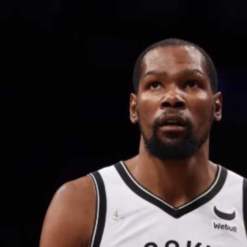Kevin Durant, con los Brooklyn Nets