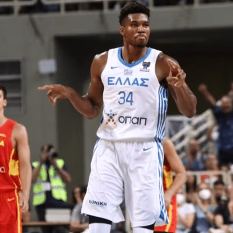 Giannis Antetokounmpo, una de las grandes estrellas del Eurobasket 2022