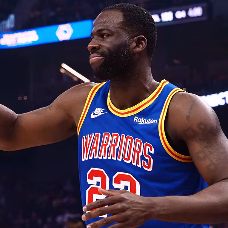 Draymond Green, en un partido con los Golden State Warriors
