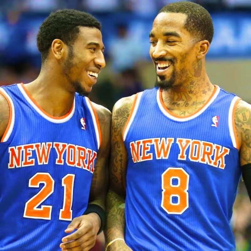 Iman Shumpert y J.R. Smith, en los New York Knicks