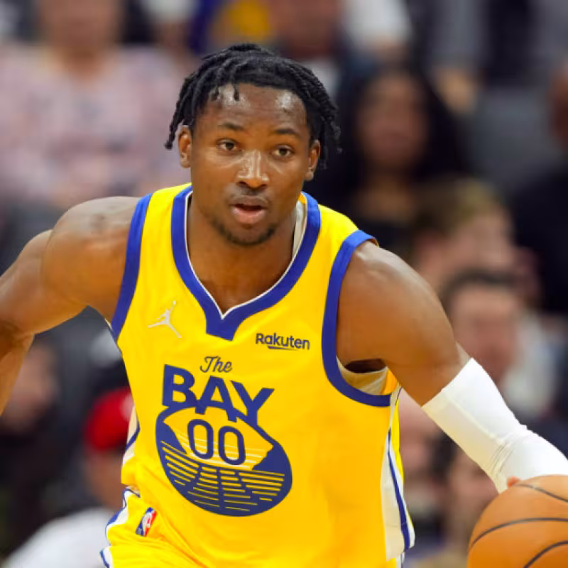 Jonathan Kuminga, jugador de Golden State Warriors.