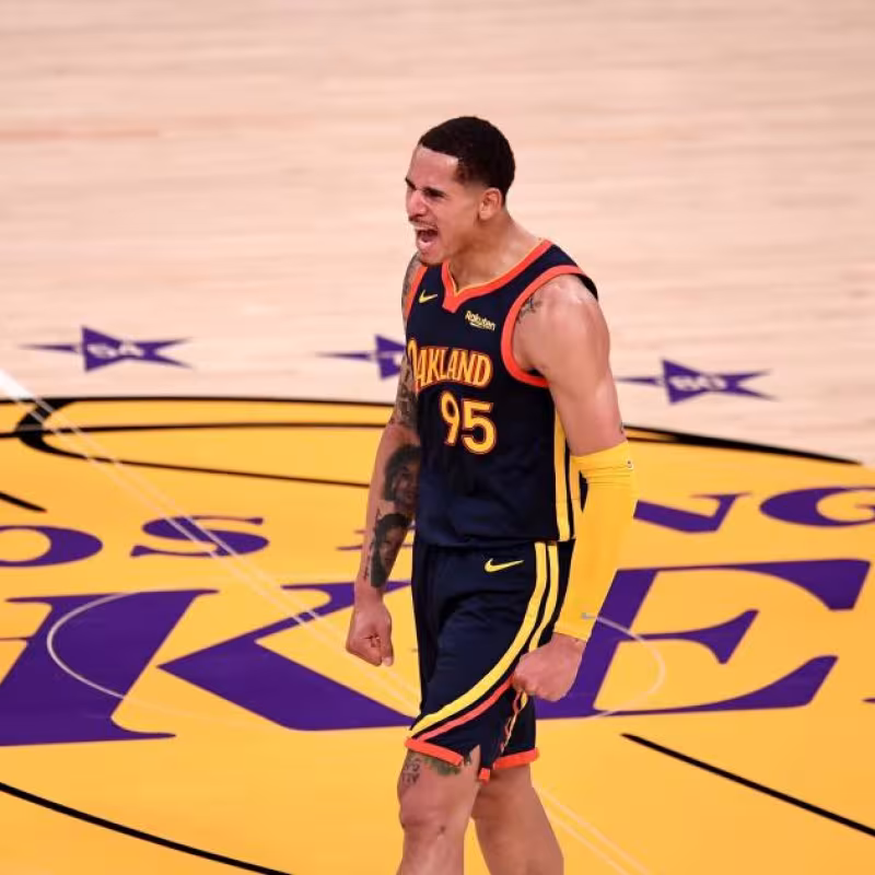 Juan Toscano-Anderson, jugador de Los Angeles Lakers.