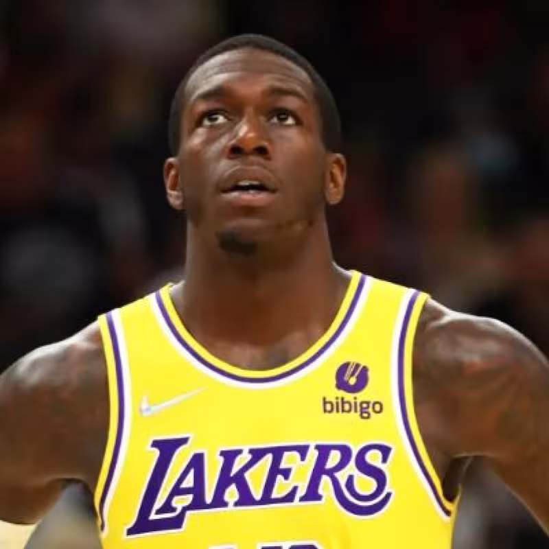 Kendrick Nunn, jugador de Los Angeles Lakers. 