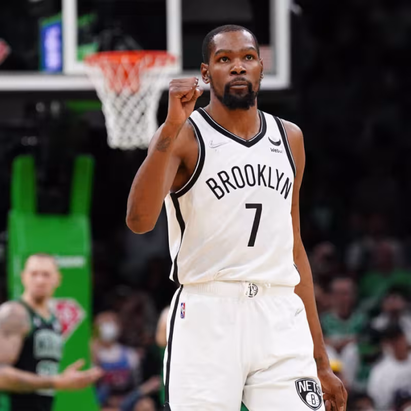 Kevin Durant, con los Brooklyn Nets
